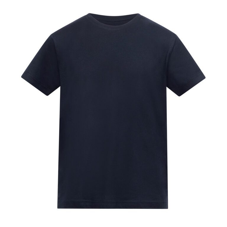 T-shirt Dziecięcy Klasyczny Bawełniany AWT002J - New French Navy