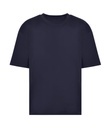 T-shirt Oversize Bawełniany 240 AWT003 - New French Navy