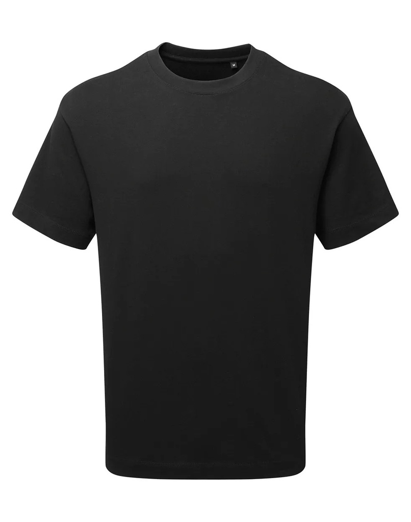 T-shirt Heavyweight Bawełna Organiczna 220 AM015 - Black