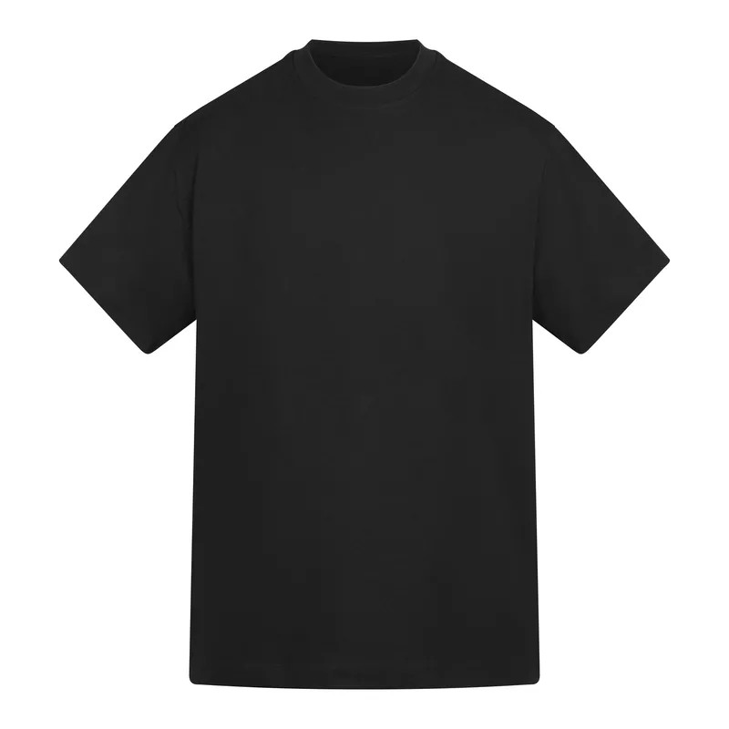 T-shirt Oversize Heavyweight Bawełna Organiczna 280 AM018 - Black