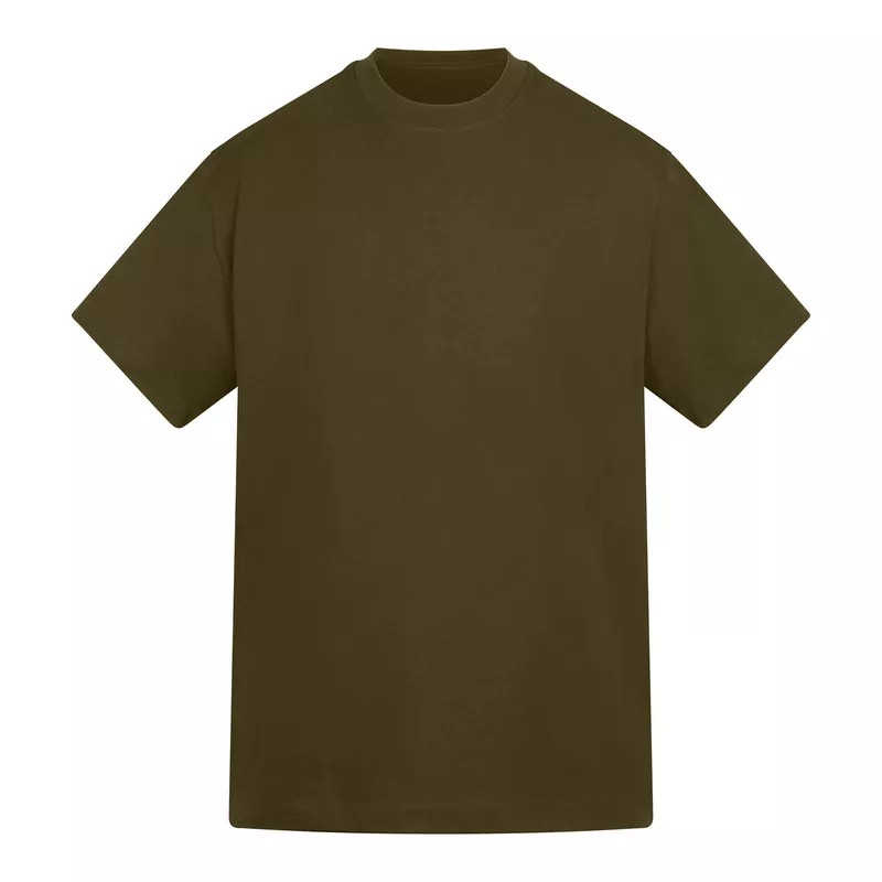 T-shirt Oversize Heavyweight Bawełna Organiczna 280 AM018 - Khaki
