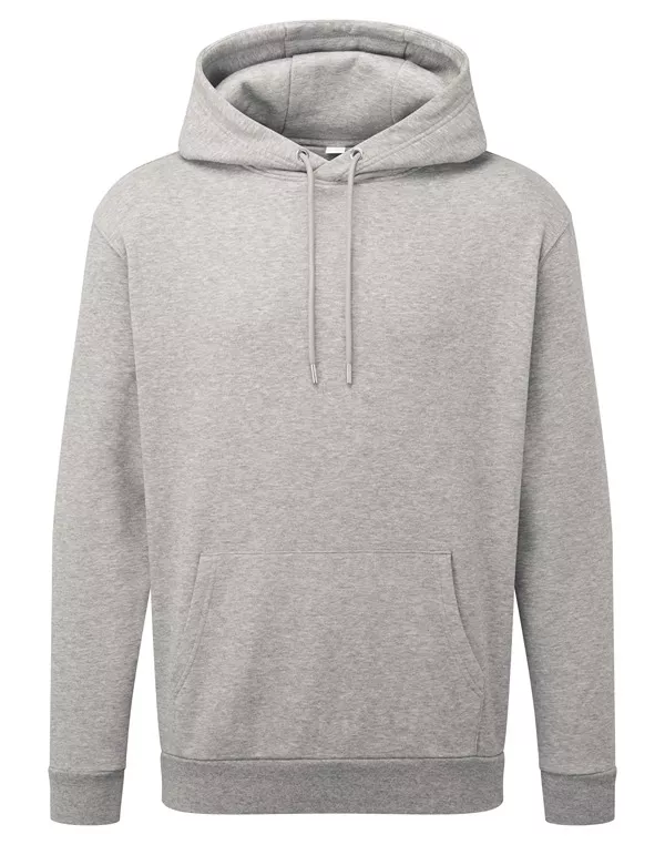 Bluza Oversize z Kapturem Organiczna AM101 - Grey Marl