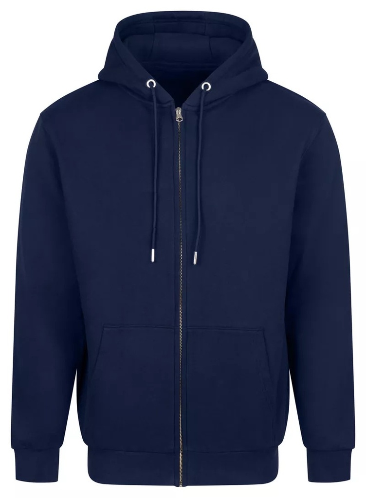 Bluza Rozpinana Oversize z Kapturem Organiczna AM102 - Navy