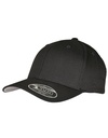 Flexfit Wooly Combed Adjustable Cap - Black