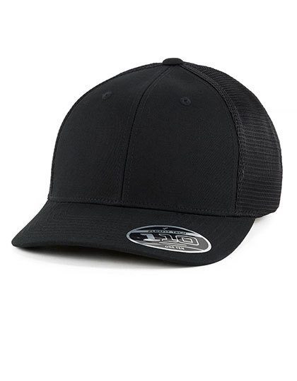110 Dia Double Mesh Trucker - Black