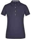 Ladies´ Plain Polo - Navy / Navy / White