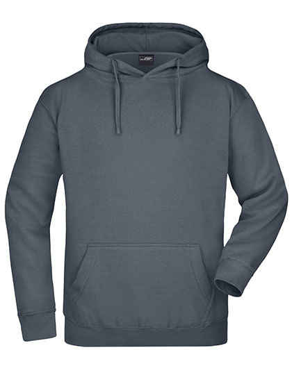 Bluza Z Kapturem Klasyczna JN047 - Graphite (Solid)