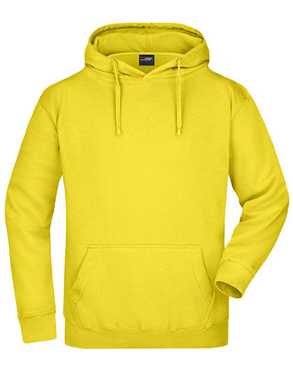 Bluza Z Kapturem Klasyczna JN047 - Sun Yellow