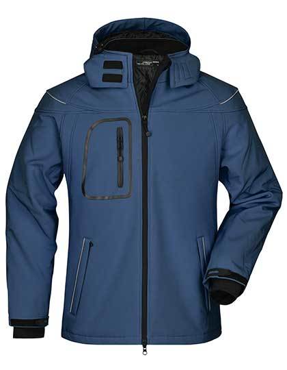 Kurtka Meska Zimowa Softshell JN1000 - Navy