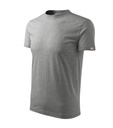 Koszulka unisex RIMECK Base MR06 - ciemnoszary melanż 12 (brand label)