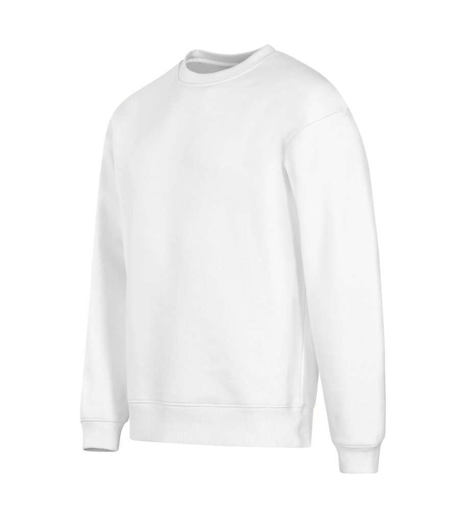 Bluza unisex MALFINI Vibe Crew M430 - biały