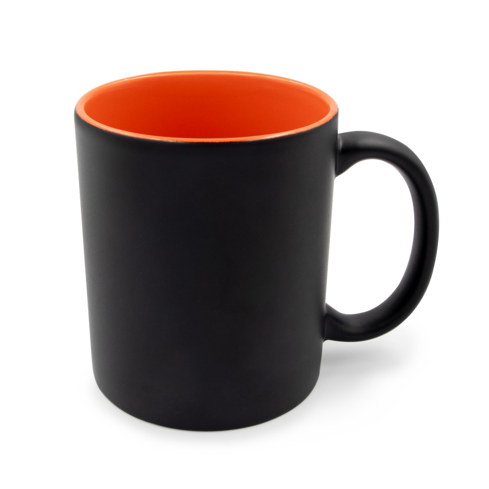 Kubek ceramiczny 330 ml | Mougat - pomarańczowy