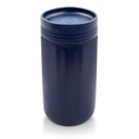 Kubek termiczny 275 ml z wieczkiem 360 stopni Air Gifts | Tondeyo - granatowy