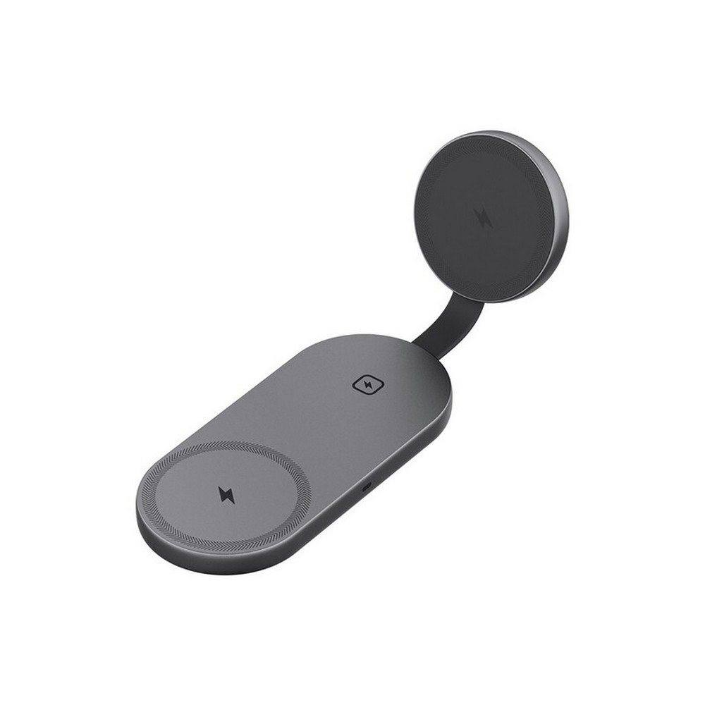 Ładowarka bezprzewodowa 3 w 1 25W Aukey - grafitowy