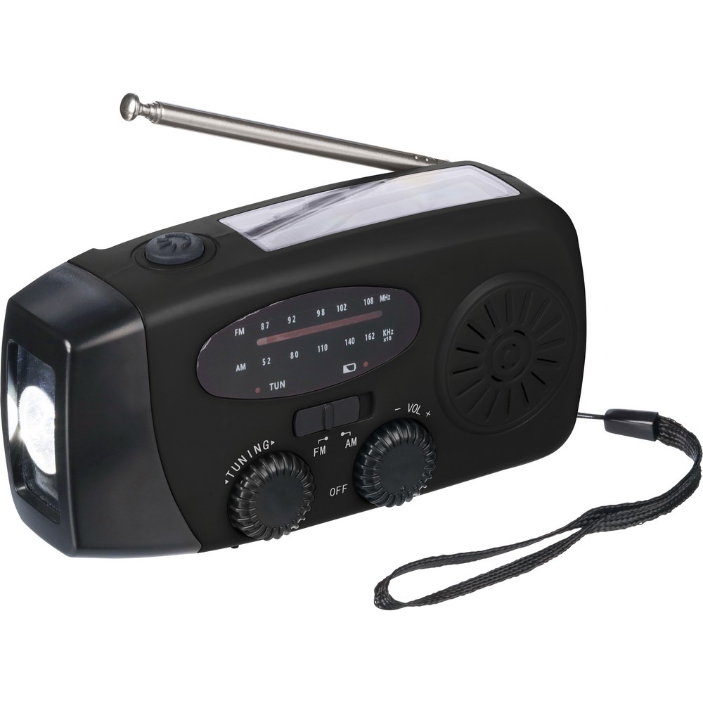 Radio survivalowe - czarny
