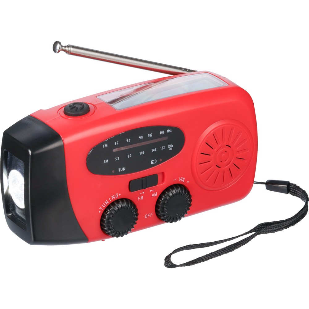 Radio survivalowe - czerwony