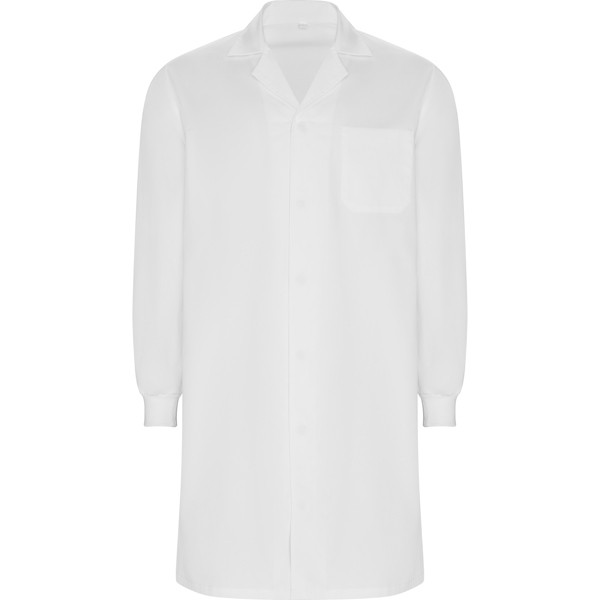 Fartuch laboratoryjny MEDERI BA9092 - biały