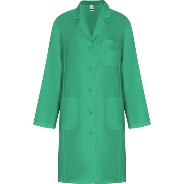 Fartuch laboratoryjny VACCINE WOMAN BA9093 - zielony lab