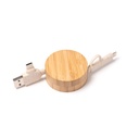 Wysuwany kabel do ładowarki GARYK CR1049 - naturalny