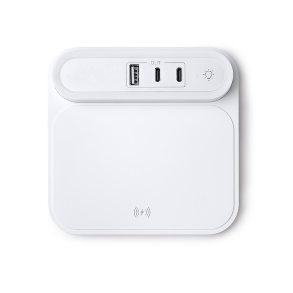 Wireless charger TITANUS CR1833 - biały