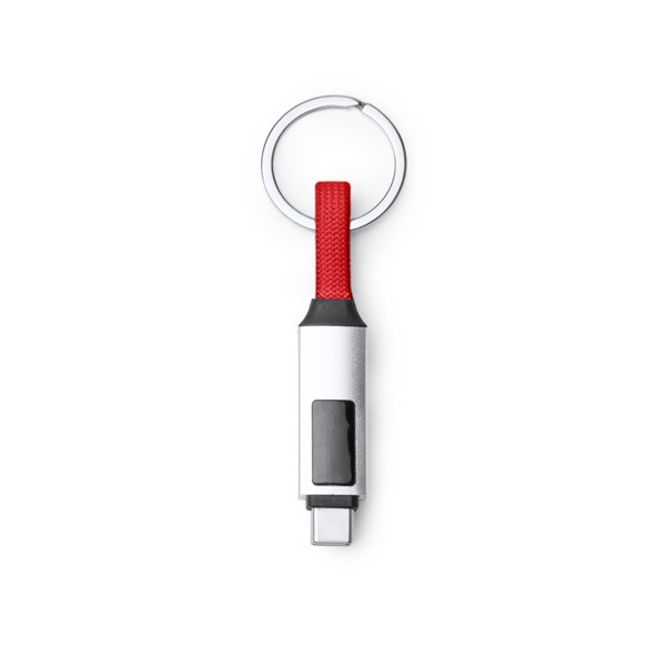 Charging cable PERNIK CR2186 - czerwony