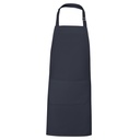 Fartuch organiczny / pochodzący z recyklingu BOST DE9139 - granatowy