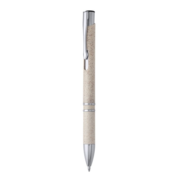 Długopis metalowy/z włókna pszennego HAYEDO HW8030 - naturalny