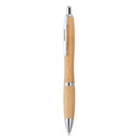 Długopis bambusowy SAGANO HW8031 - srebrny