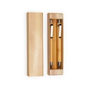 Zestaw długopisów/ołówków KIOTO HW8036 - naturalny