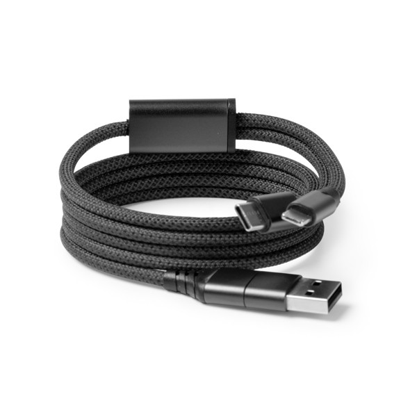 Kabel do ładowania ELON IA1760 - czarny
