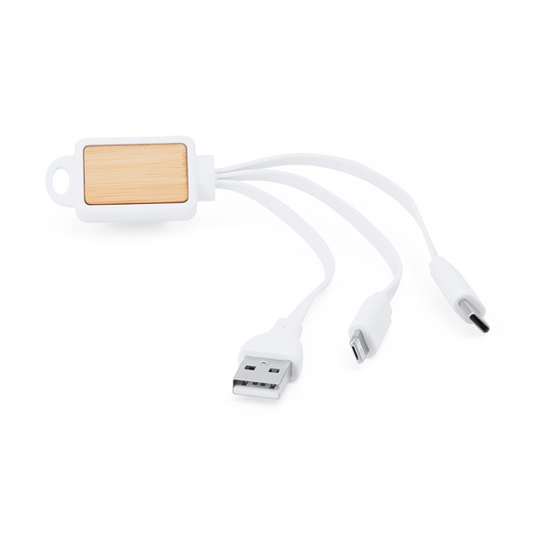 Kabel do ładowarki eco ASTRO IA3019 - bambus