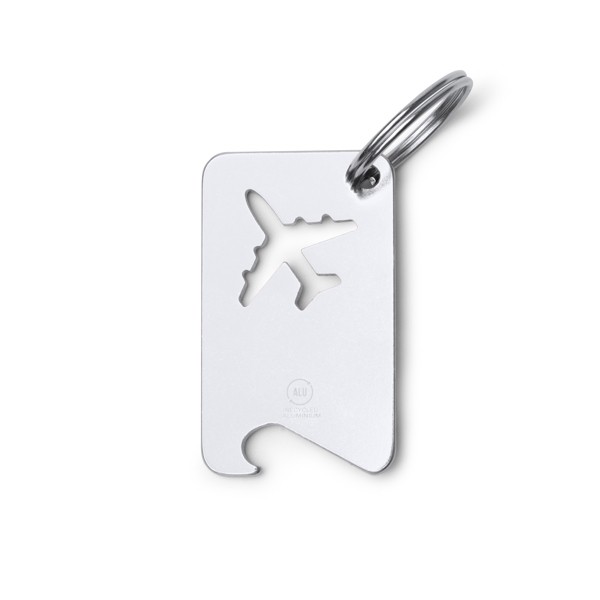 Keychain FLAPIK KO1876 - srebrny