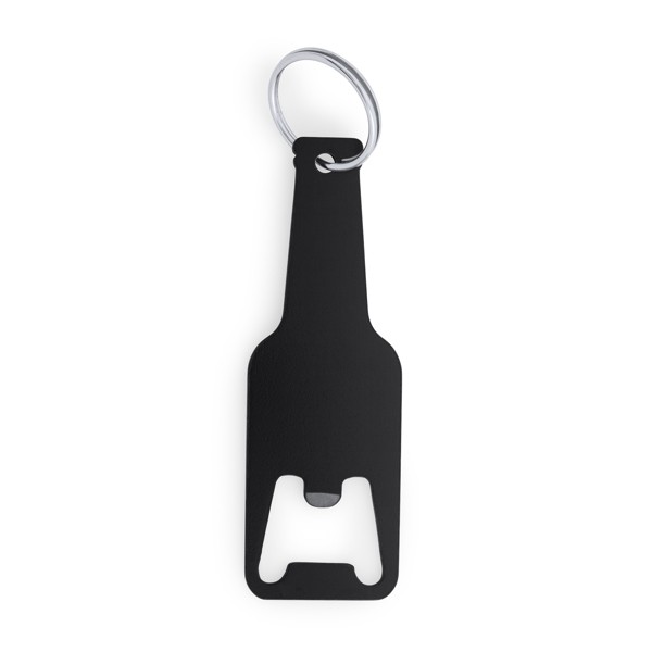 Brelok z otwieraczem STOUT KO4071 - czarny