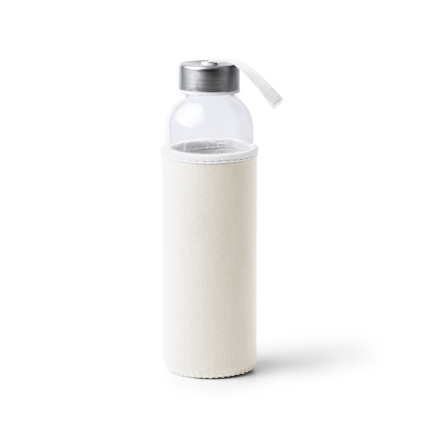 Szklany bidon o pojemności 500 ml CAMU MD4040 - biały