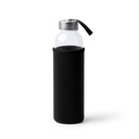Szklany bidon o pojemności 500 ml CAMU MD4040 - czarny