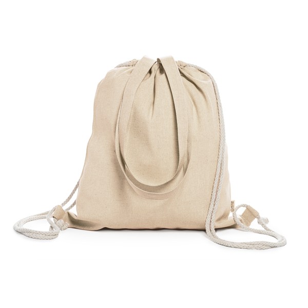 Plecak z tkaniny VARESE MO7107 - naturalny