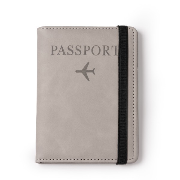 Etui na paszport MUNDI PM1774 - szary