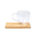 Mug set BLUMON TZ1848 - przezroczysty