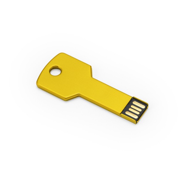 Pamięć usb CYLON US4187 - żółty