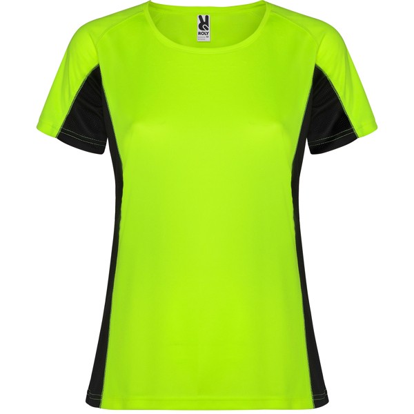 Odzież SHANGHAI WOMAN CA6648 - fluor zielony/czarny