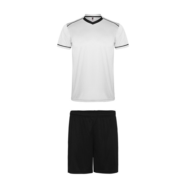 Strój sportowy UNITED CJ0457 - biały/czarny
