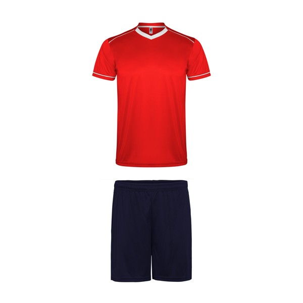 Strój sportowy UNITED CJ0457 - czerwony/niebieski
