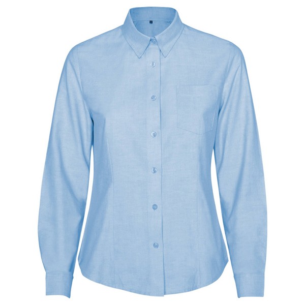 Koszula OXFORD WOMAN CM5068 - błękitny