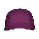 Czapka PANEL GO7008 - purpurowy