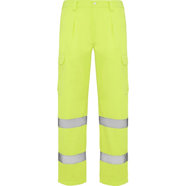 Spodnie odblaskowe ALFA HV9309 - żółty fluorescencyjny