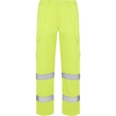 Spodnie odblaskowe ALFA HV9309 - żółty fluorescencyjny