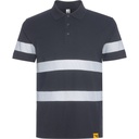 Koszulka polo odblaskowa FORAN HV9324 - grafitowy