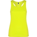 Koszulka bez rękawów SHURA PD0349 - żółty fluorescencyjny