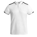 Koszulka polo TAMIL PO0402 - biały/czarny