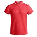 Koszulka polo TAMIL PO0402 - czerwony/biały